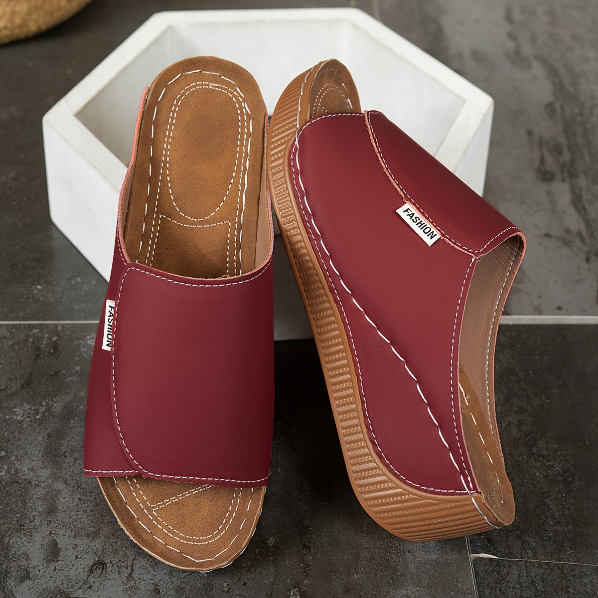 ORTHOCOMFORT™ | sandal med 6 cm komfortsål