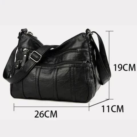 Nielsen™ | Blødt Læder Crossbody Taske