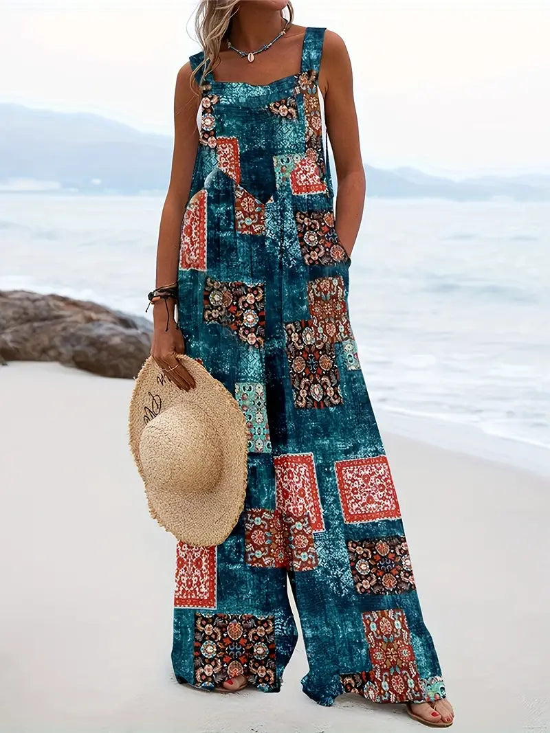 Novi™ | Jumpsuit med farveblokke