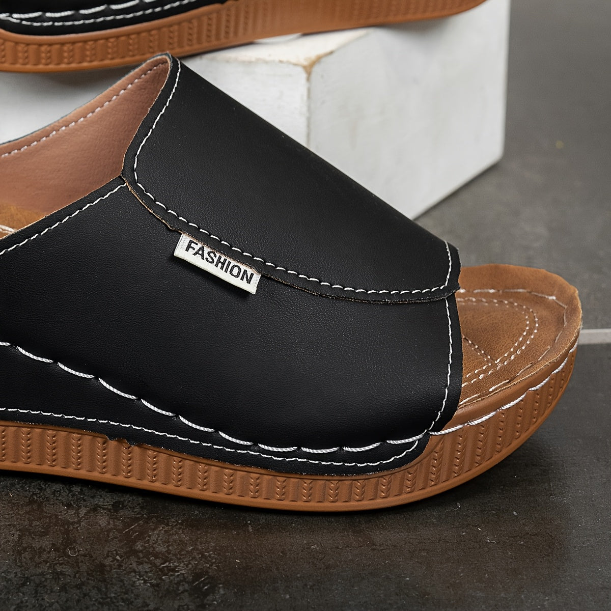 ORTHOCOMFORT™ | sandal med 6 cm komfortsål