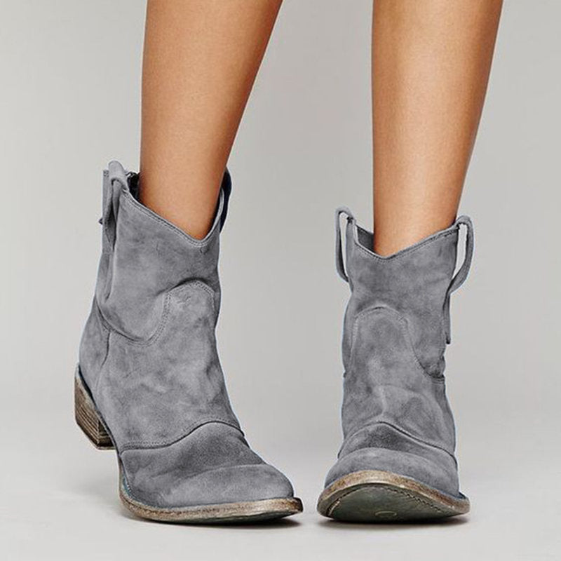 Charlotte | Suede Støvletter