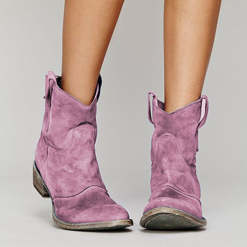 Charlotte | Suede Støvletter