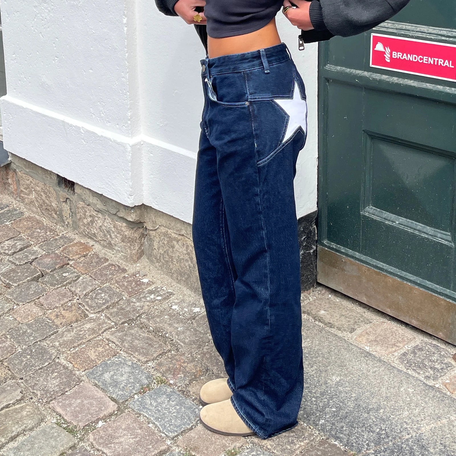 Romina | Jeans med Stjernedetaljer