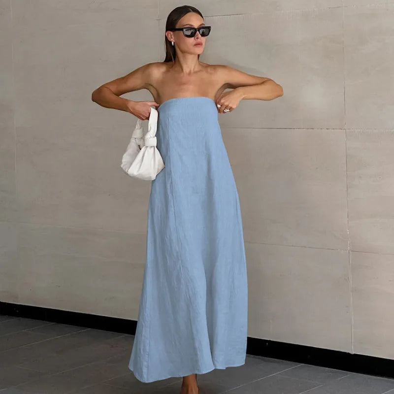 Lina™| Den Perfekte Minimalistiske Sommerkjole