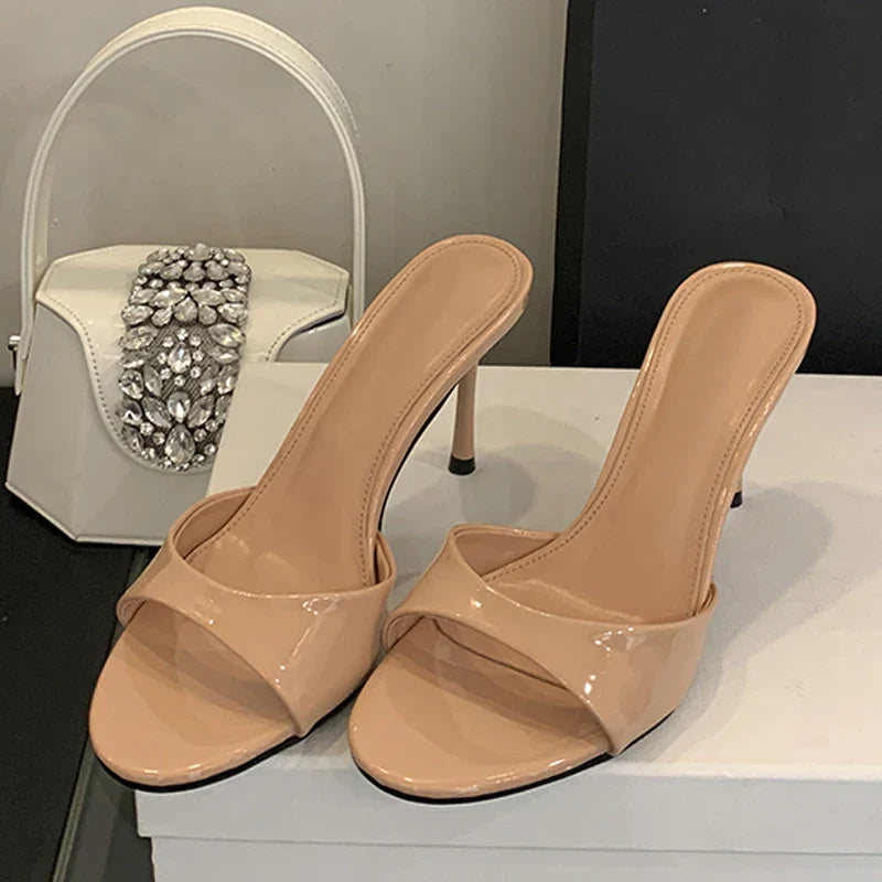 Leila™ | Stilfulde Høje Hæle Mules
