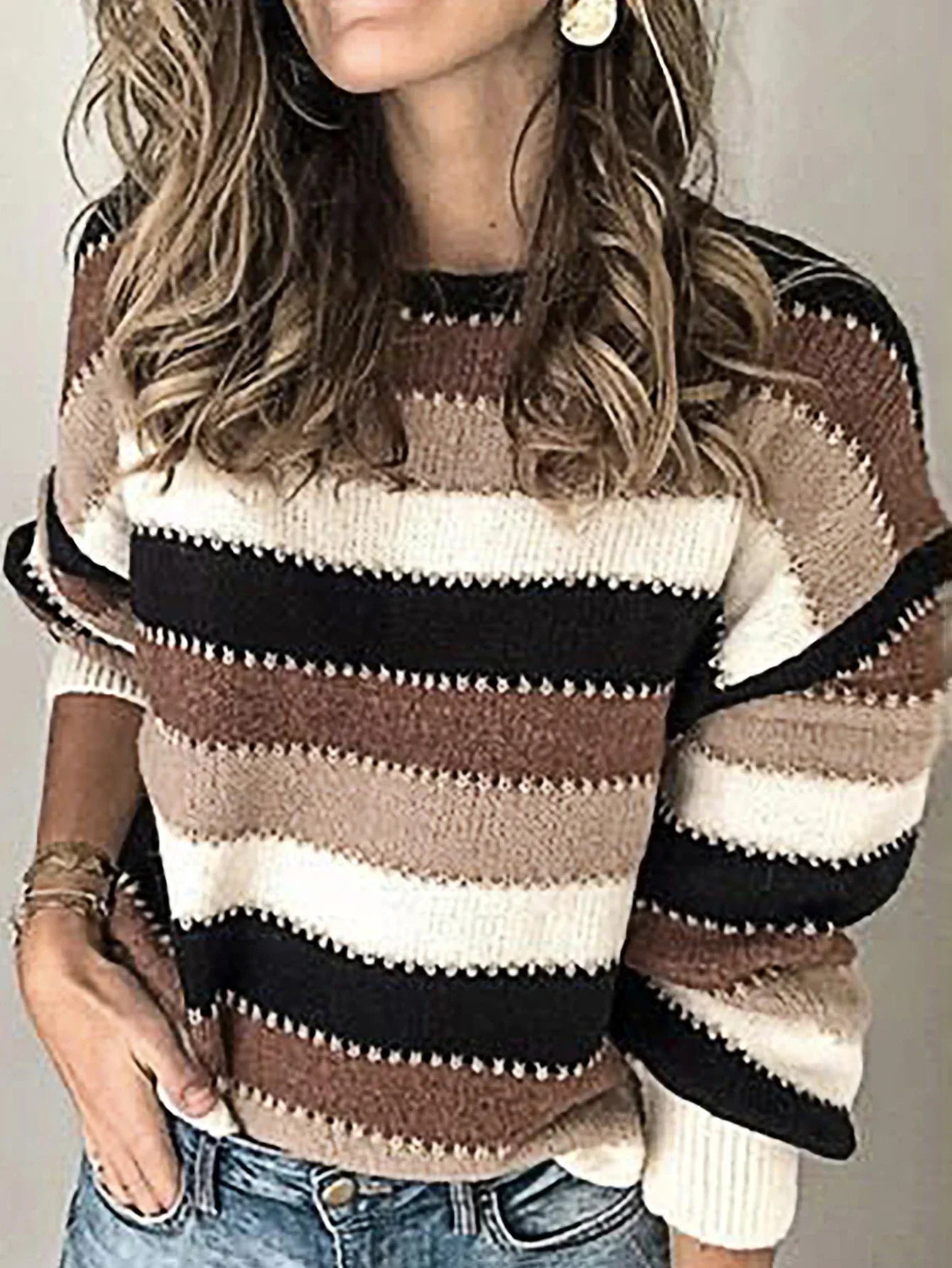 Ara | Stribet sweater