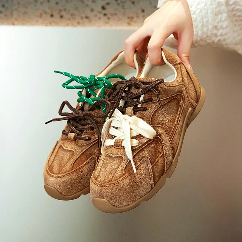 Alia | Casual Komfortsneakers med Vintage Touch