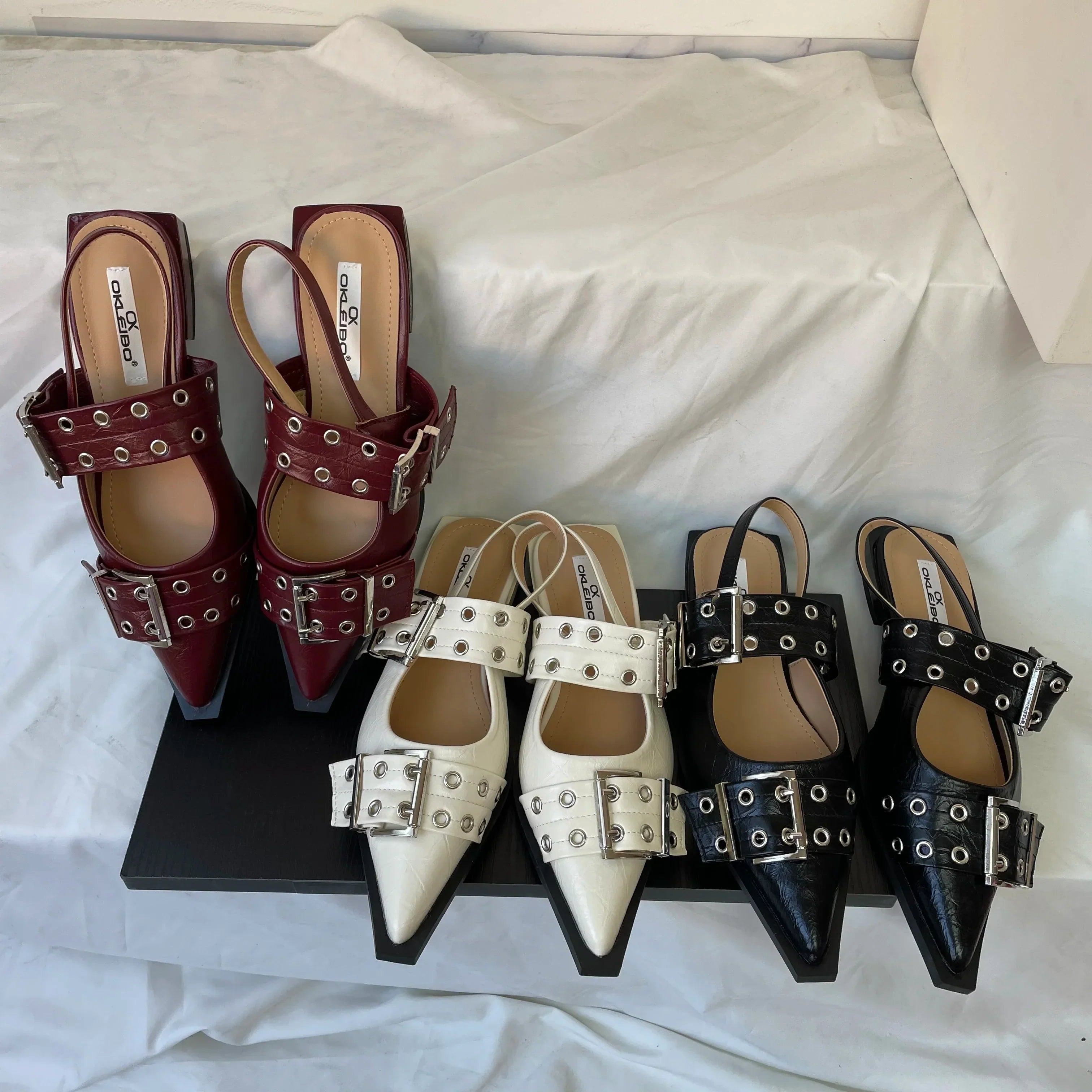 Macy | Stilfulde Spidse Flats