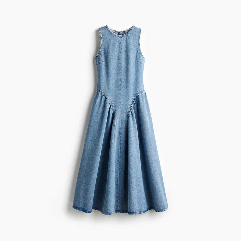 Petra™ | Denimdrøm med Åben Ryg