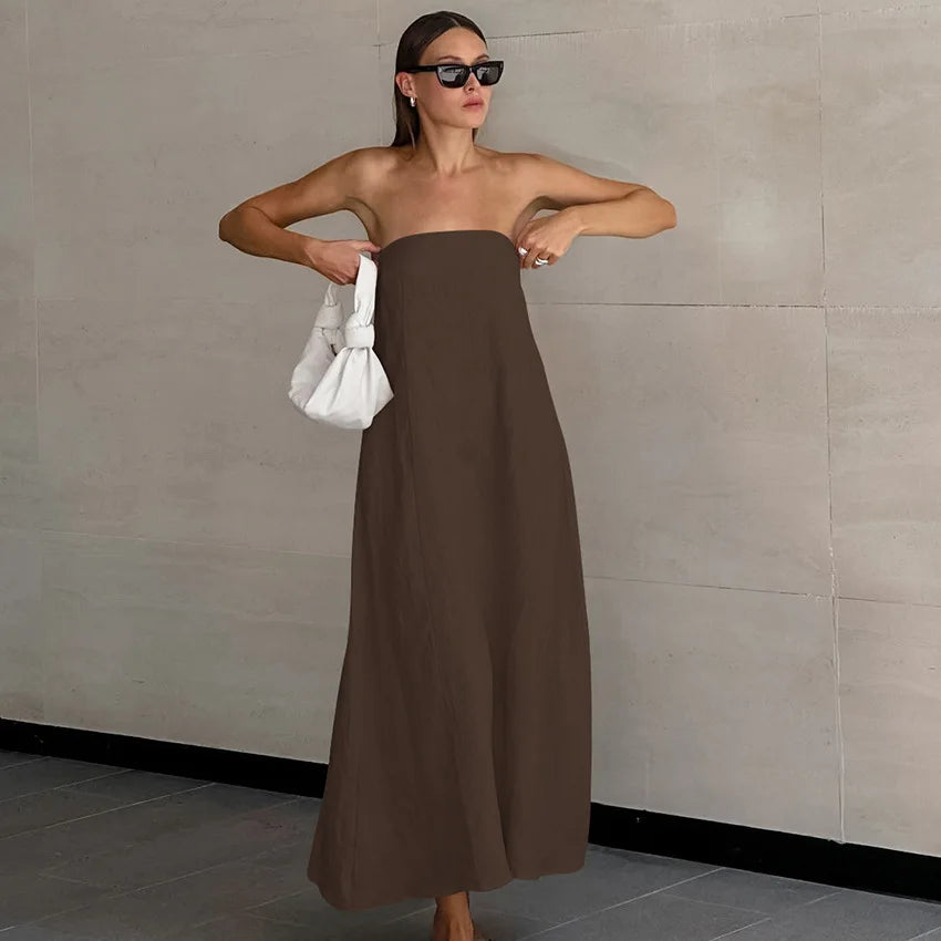 Lina™| Den Perfekte Minimalistiske Sommerkjole