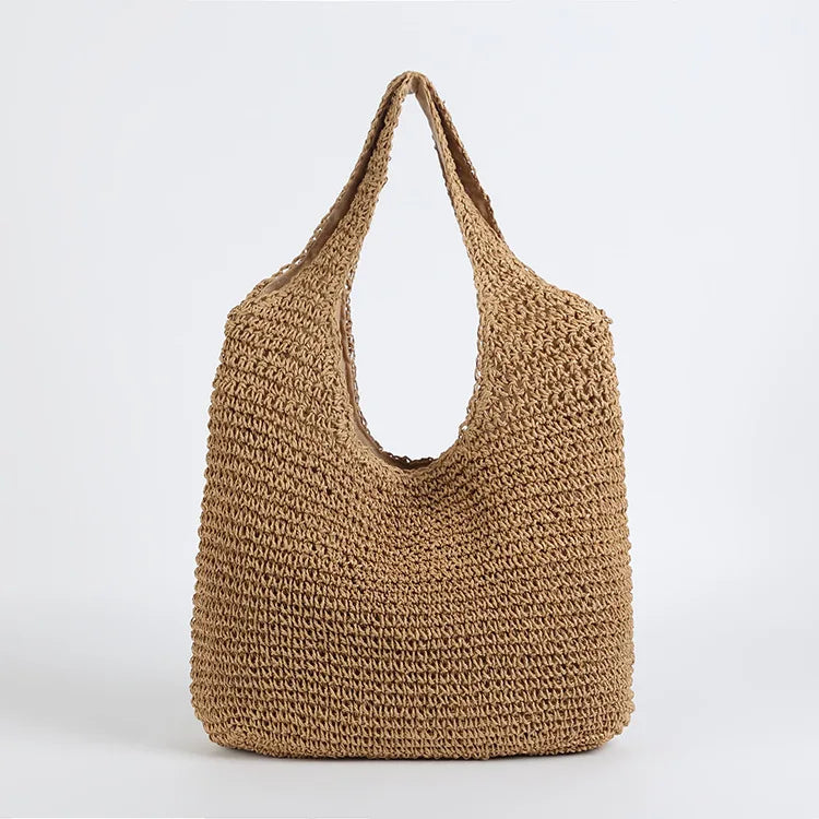 ASHLEY™ | Chic Rattan Skuldertaske