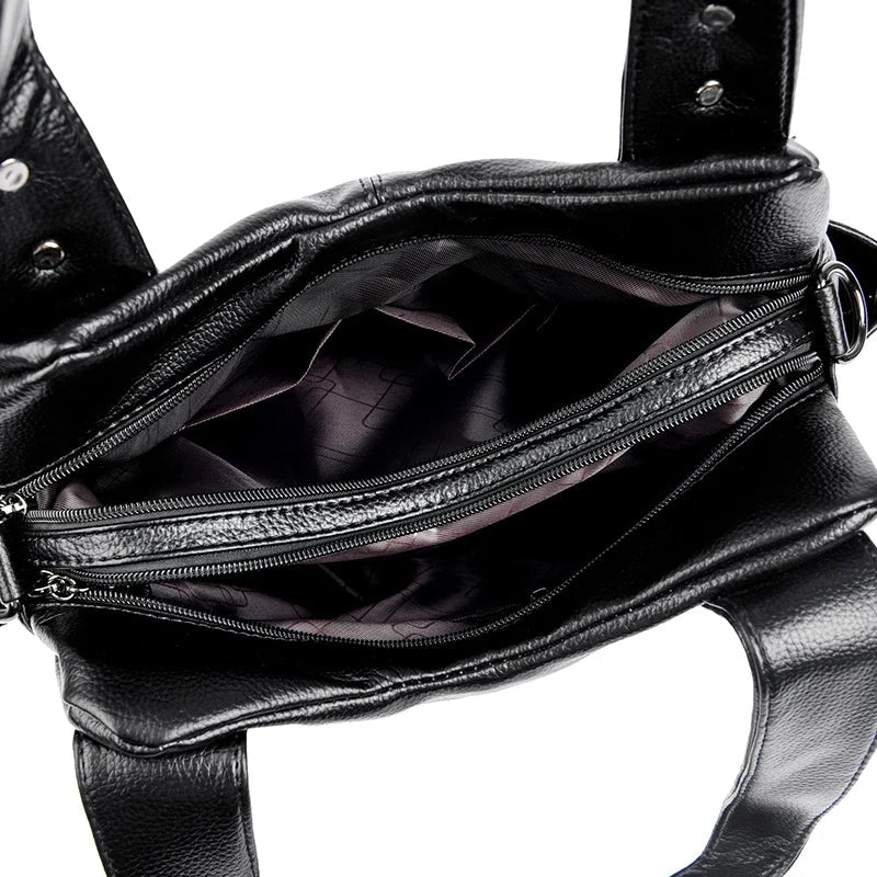 Nielsen™ | Klassisk vintage skuldertaske