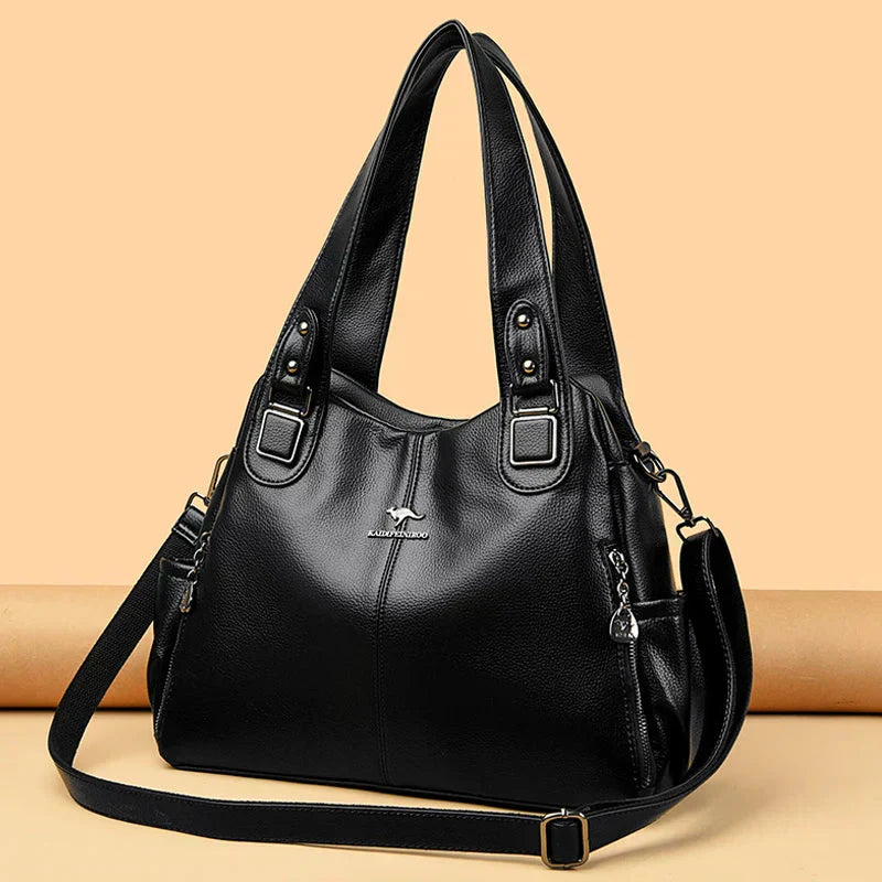 Nielsen™ | Klassisk vintage skuldertaske