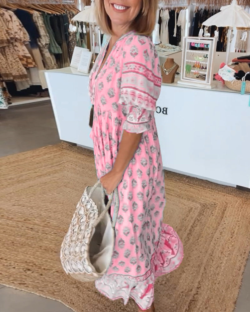 Alina – Strålende Forårskjole