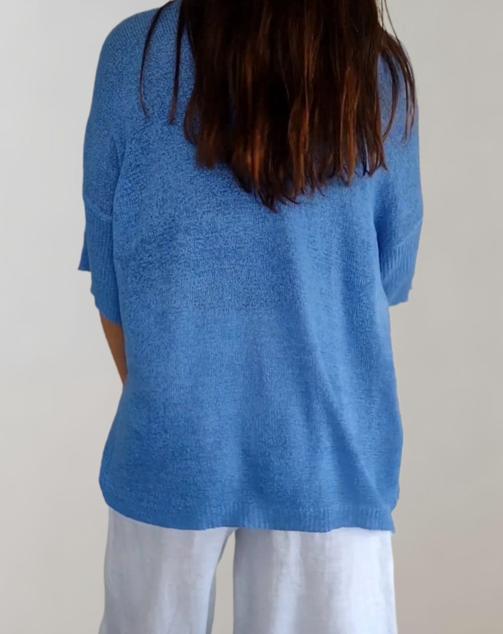 Rose | Luksuriøs V-Hals Strik Top