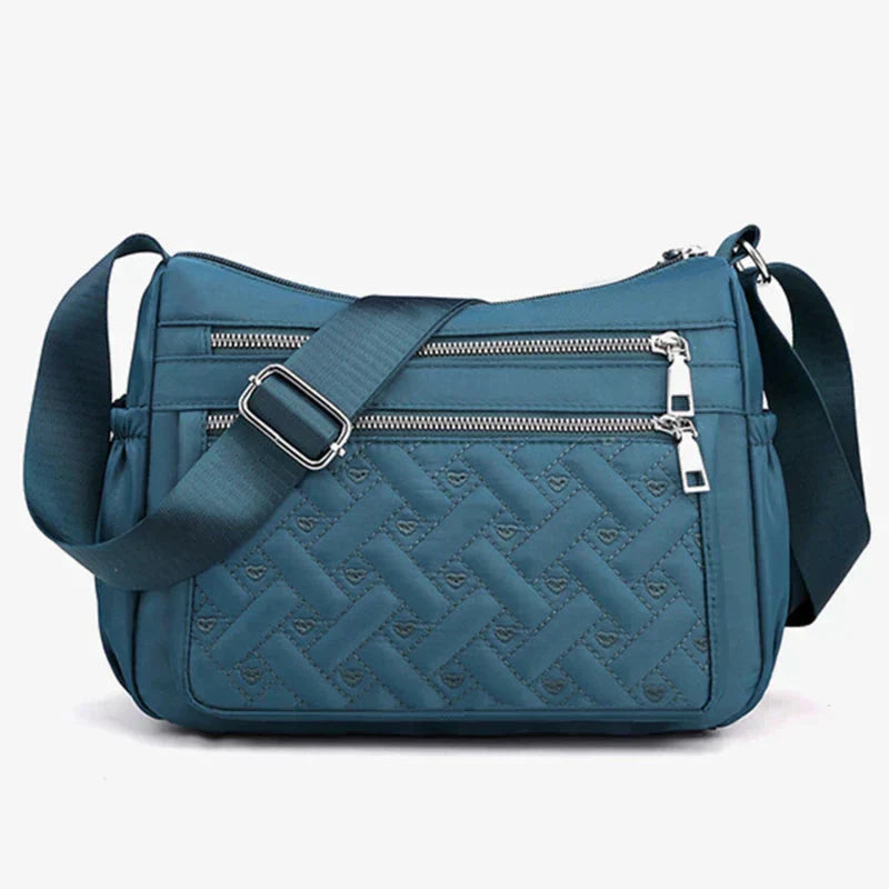 Nielsen™ | Nylon skuldertaske med budbringer