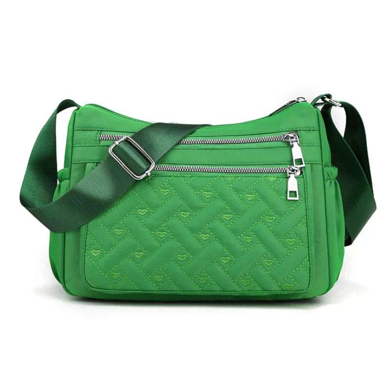Nielsen™ | Nylon skuldertaske med budbringer