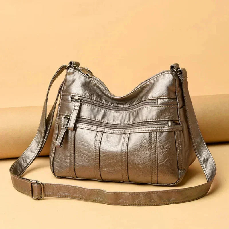 Nielsen™ | Blødt Læder Crossbody Taske