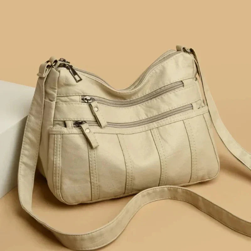 Nielsen™ | Blødt Læder Crossbody Taske