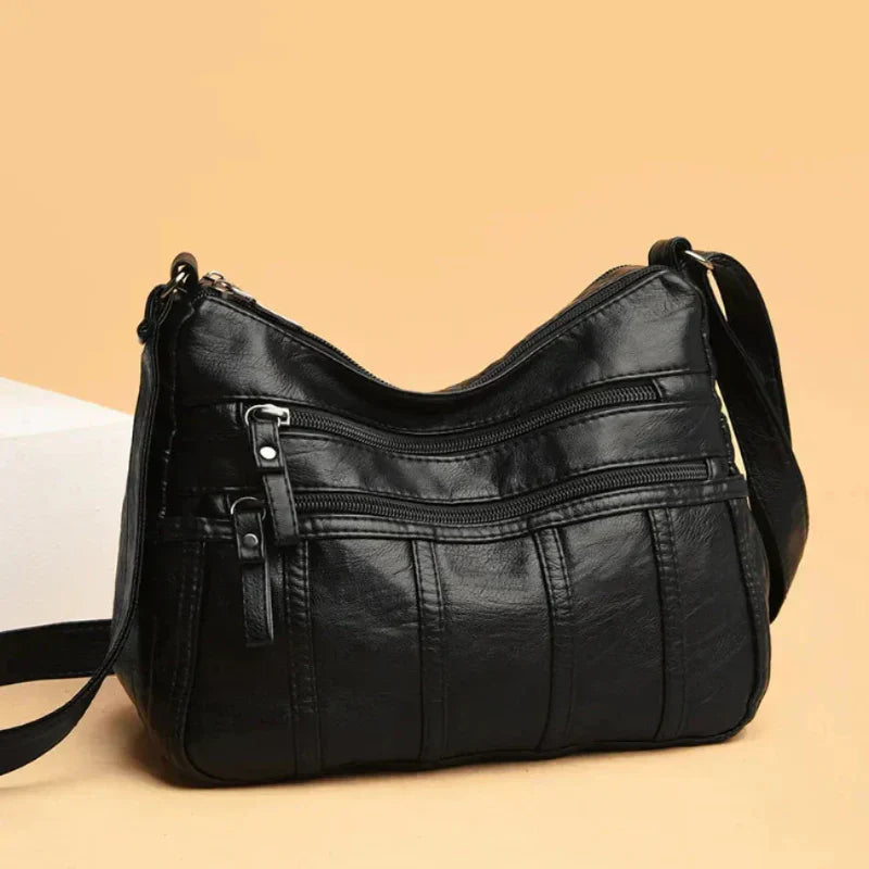 Nielsen™ | Blødt Læder Crossbody Taske