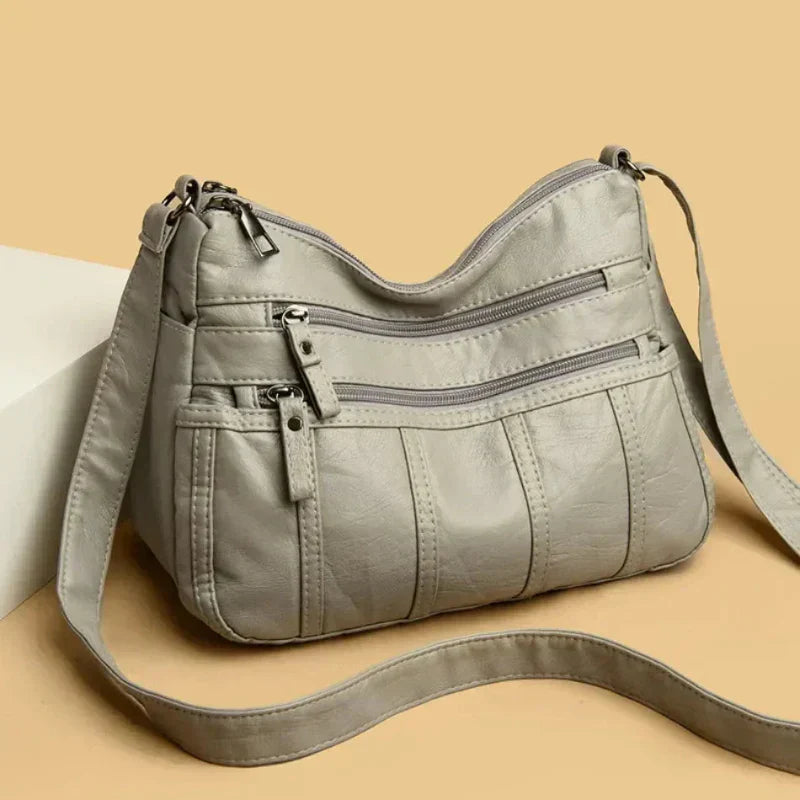 Nielsen™ | Blødt Læder Crossbody Taske