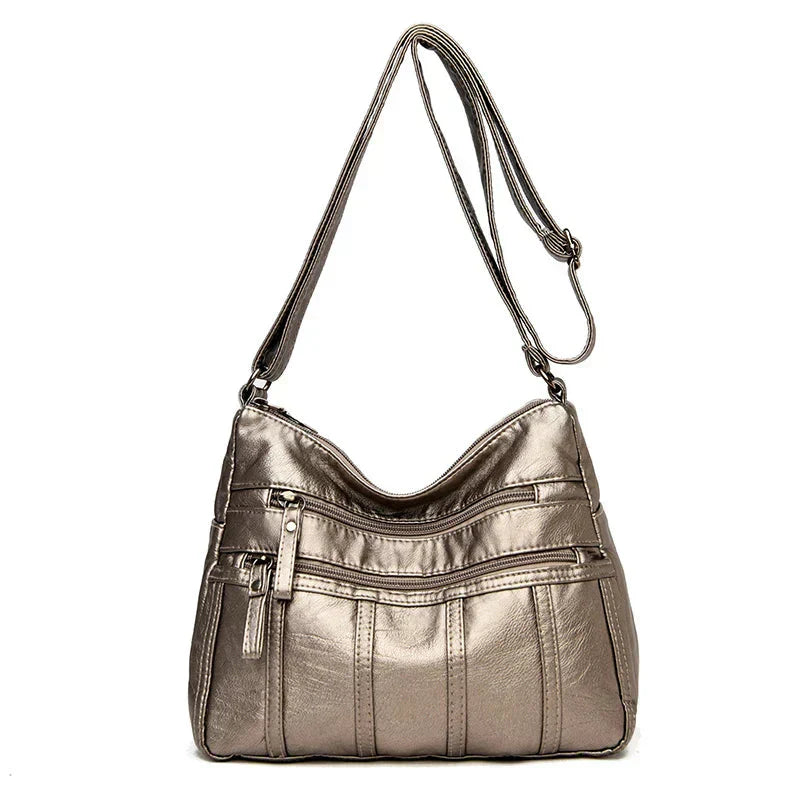 Nielsen™ | Blødt Læder Crossbody Taske