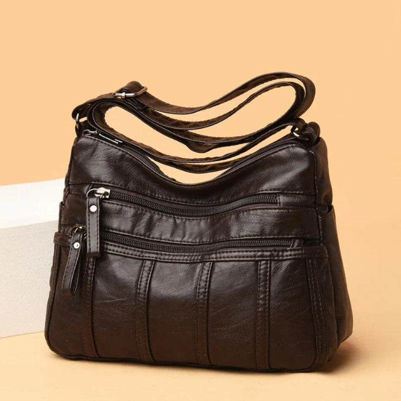 Nielsen™ | Blødt Læder Crossbody Taske