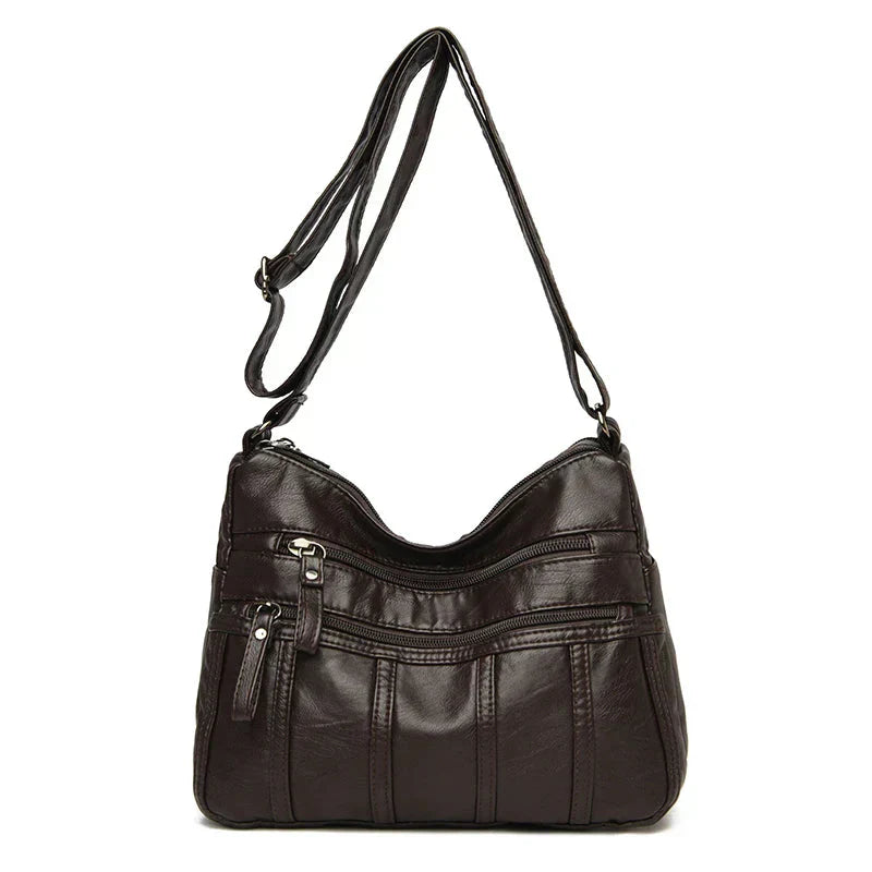 Nielsen™ | Blødt Læder Crossbody Taske