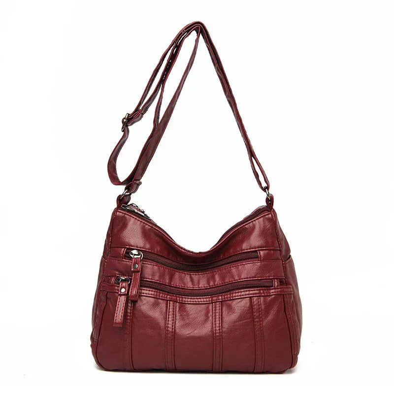 Nielsen™ | Blødt Læder Crossbody Taske