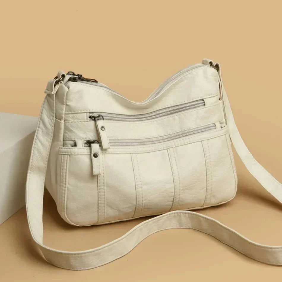 Nielsen™ | Blødt Læder Crossbody Taske