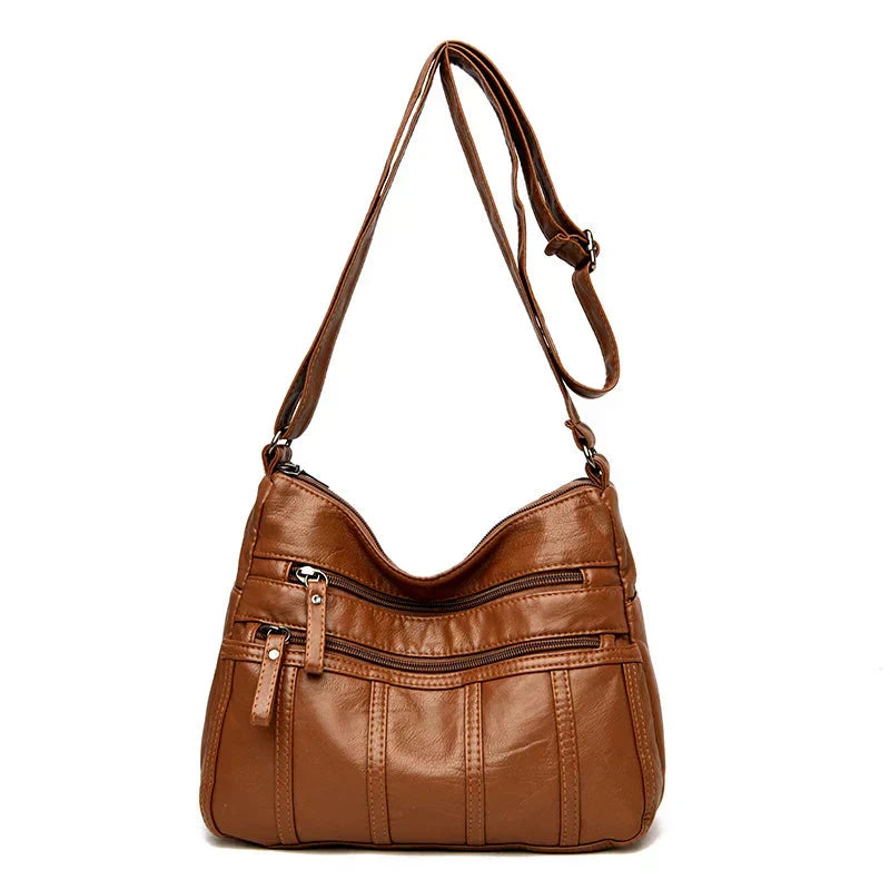 Nielsen™ | Blødt Læder Crossbody Taske