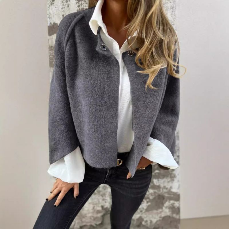 MARTINE™ | uldmix jakke-cardigan