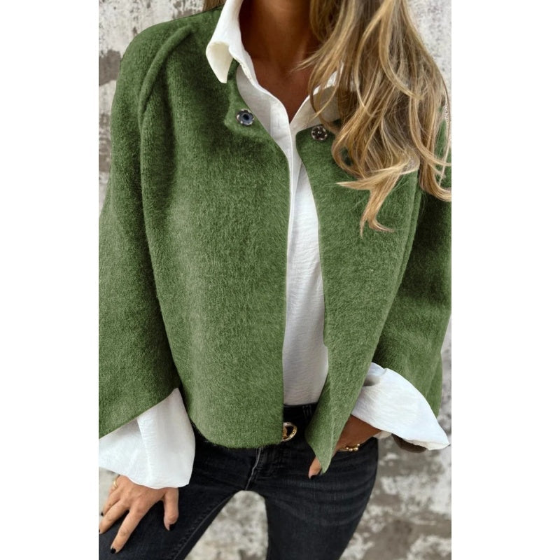 MARTINE™ | uldmix jakke-cardigan
