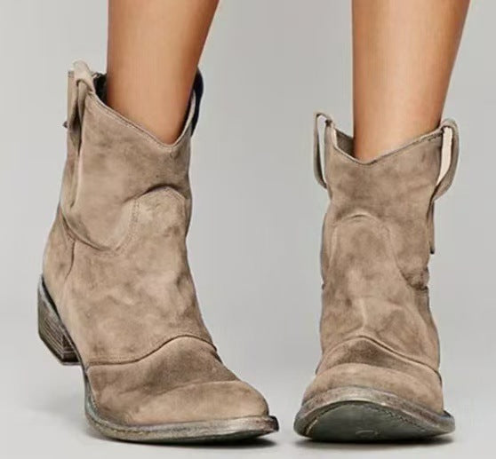 Charlotte | Suede Støvletter
