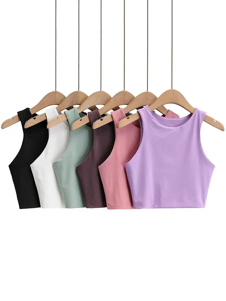 May | Slim Fit Ærmeløs Tanktop