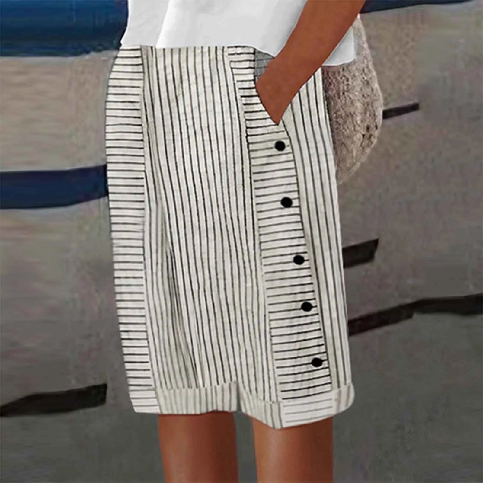 Ingrid | Linned Bukser