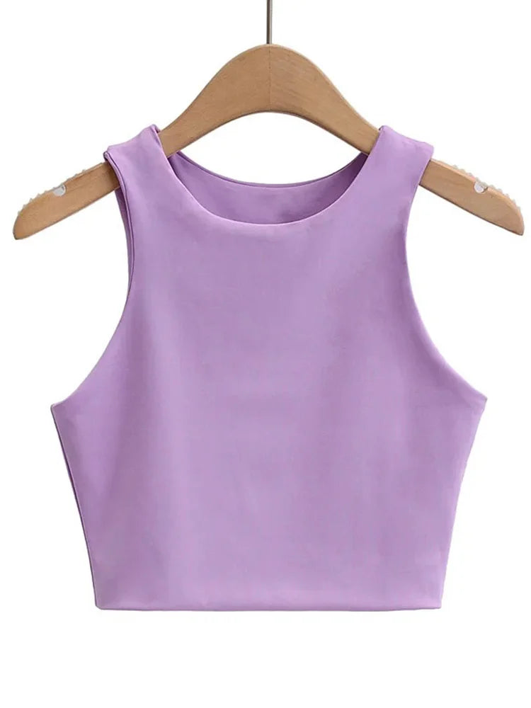 May | Slim Fit Ærmeløs Tanktop