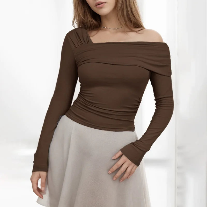 Megan™ | Chic Langærmet T-Shirt
