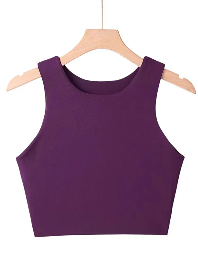 May | Slim Fit Ærmeløs Tanktop