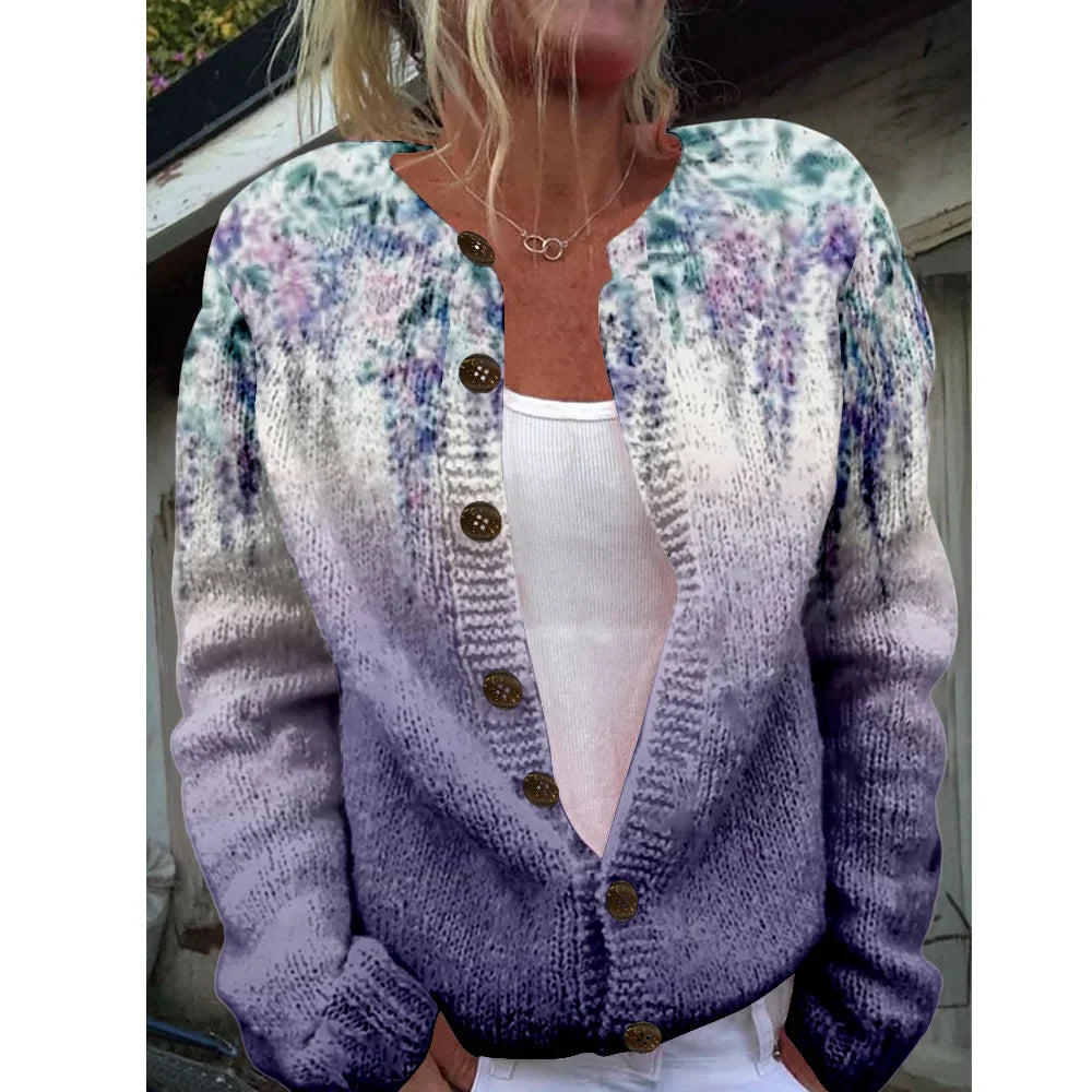 Agaath | Chic vest med print