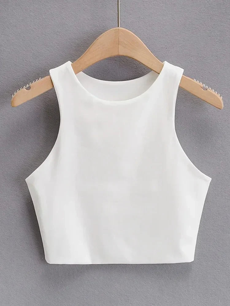 May | Slim Fit Ærmeløs Tanktop
