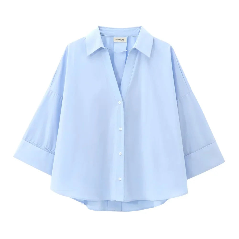 Mela | Luftig Bluse
