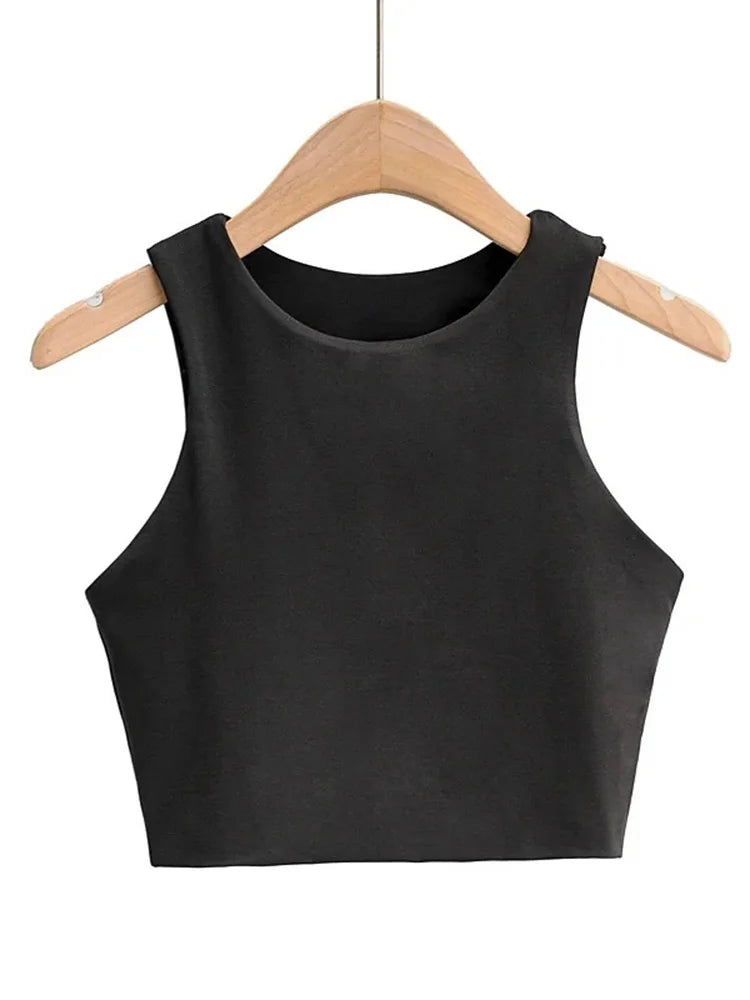 May | Slim Fit Ærmeløs Tanktop