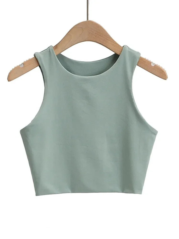 May | Slim Fit Ærmeløs Tanktop