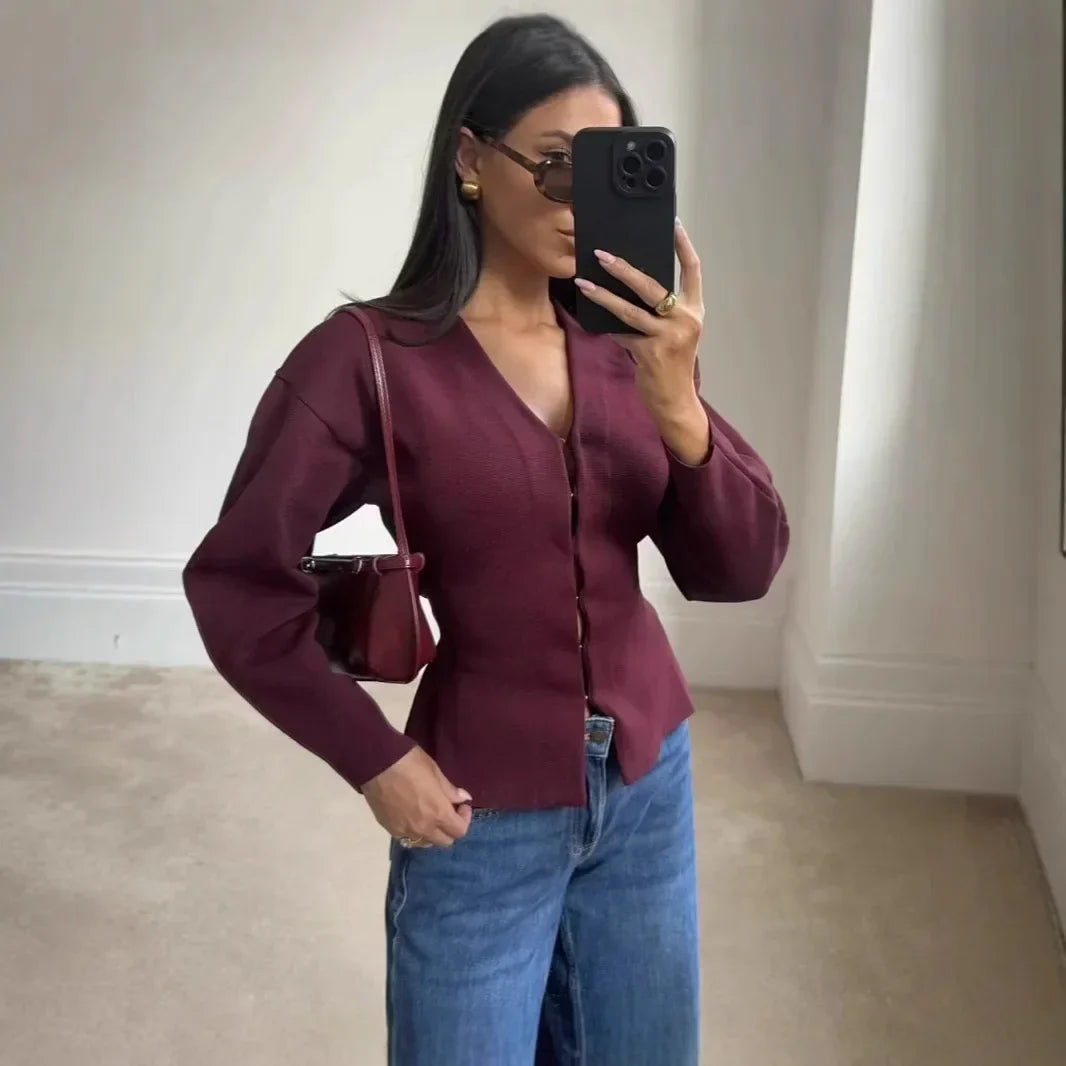 Imogen™ | Simpleknits Slim Jakke