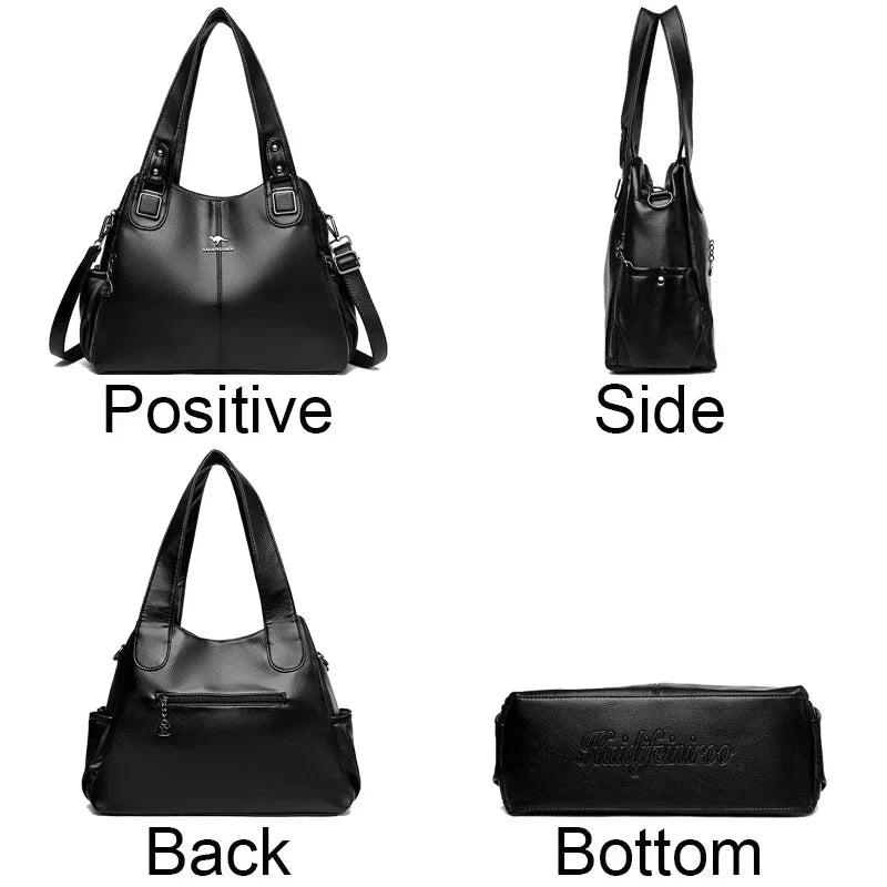 Nielsen™ | Klassisk vintage skuldertaske
