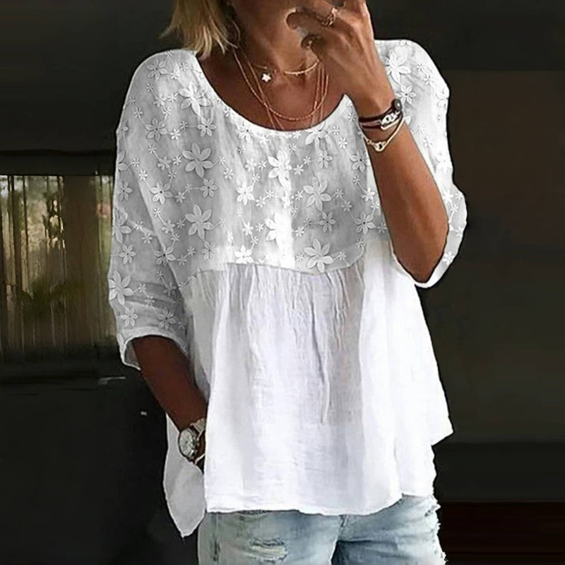 HENRIETTE™ |Bluse i let materiale