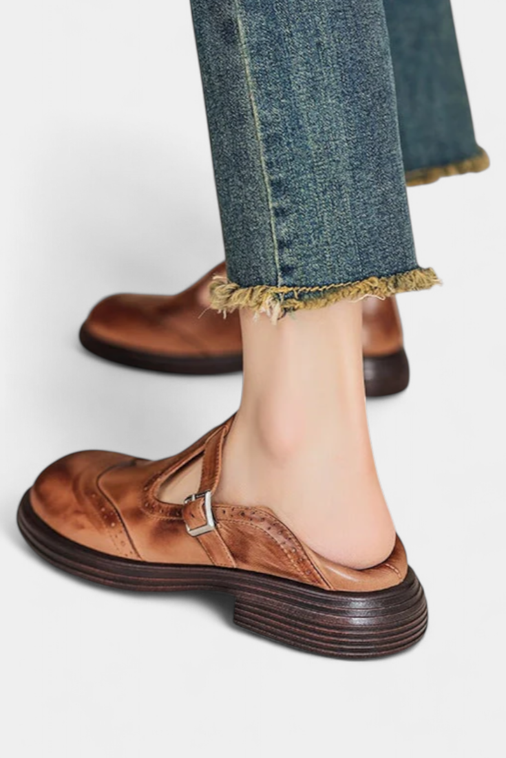 Sko Mary Janes Elegante og Komfortable