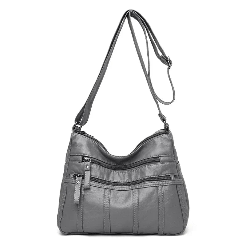 Nielsen™ | Blødt Læder Crossbody Taske